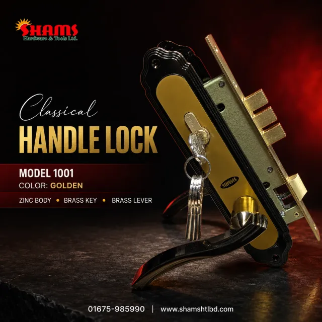 SHAMS Color Door Handle Lock – Model 1001 10 Inch